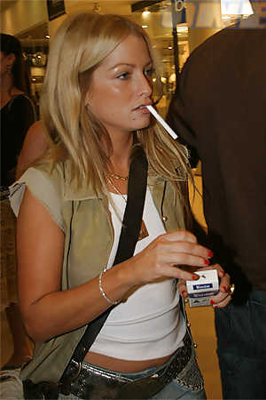Women Smoking Cigarettes