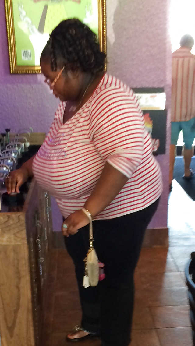Candid and Clothed BBW and Matures