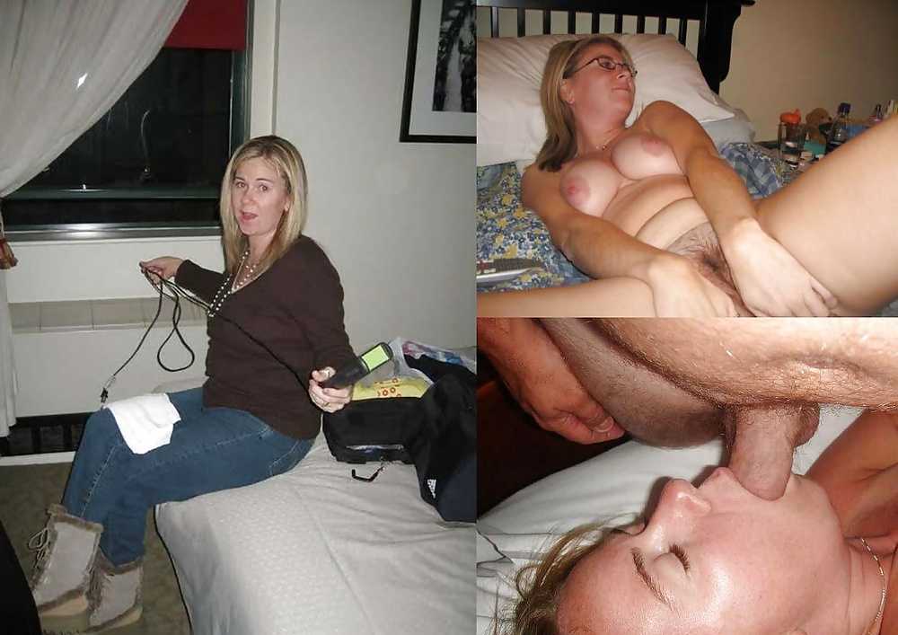 Exposed Slut Wives - Before and After 217