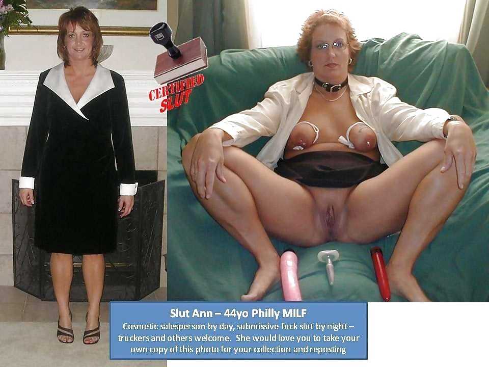 Exposed Slut Wives - Before and After 217